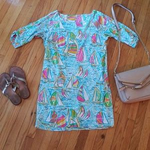 Lilly Pulitzer "U Gotta Regatta" Shift Dress